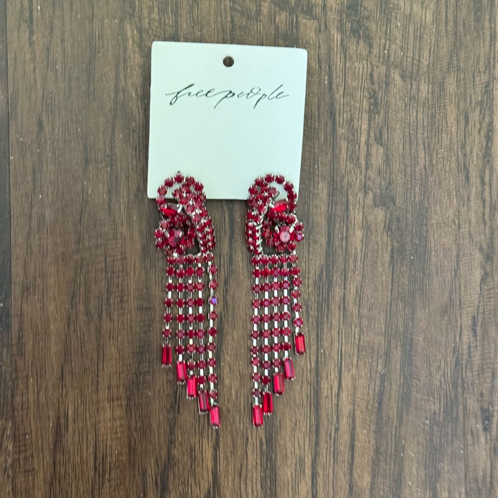 Free People follow the rhythm rhinestone Earring